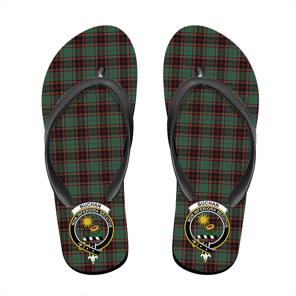 Baillie Ancient Tartan Crest Flip Flop main image 1