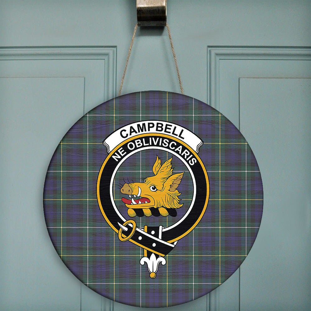 Campbell Argyll Ancient Tartan Crest 2D T-shirt - Never Underestimate Style main image 0