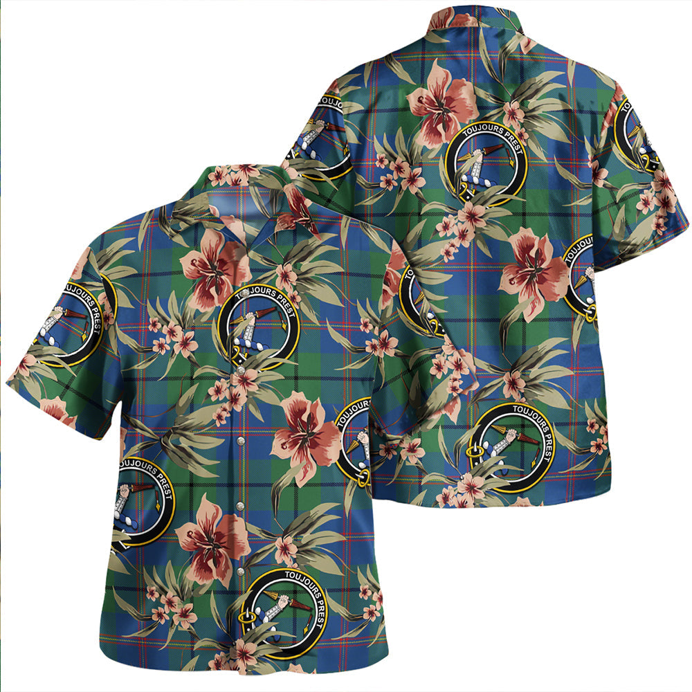 Nicolson Modern Tartan Hawaiian Shirt