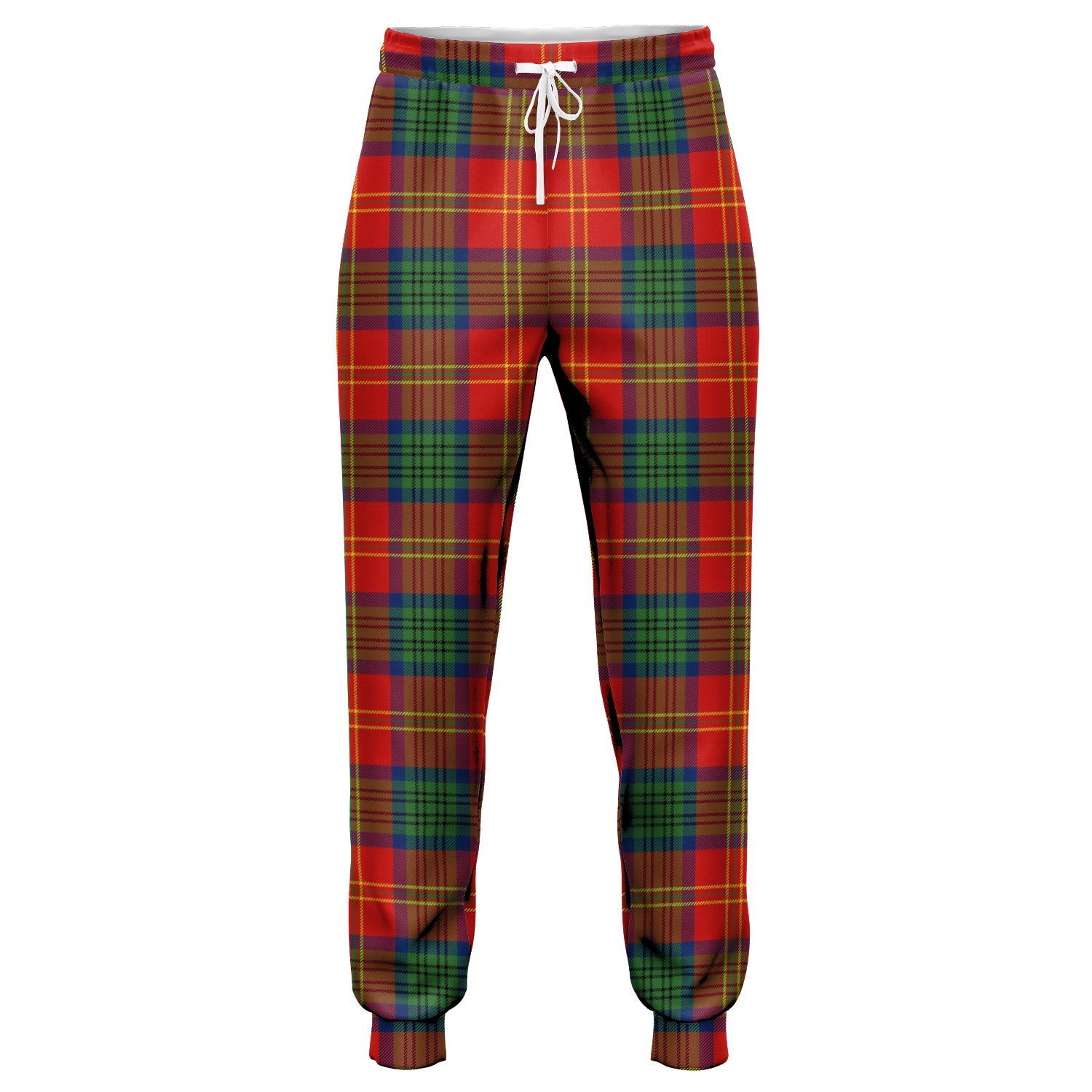 MacInnes Modern Tartan Crest Jogger Sweatpants - Alba Celtic Style