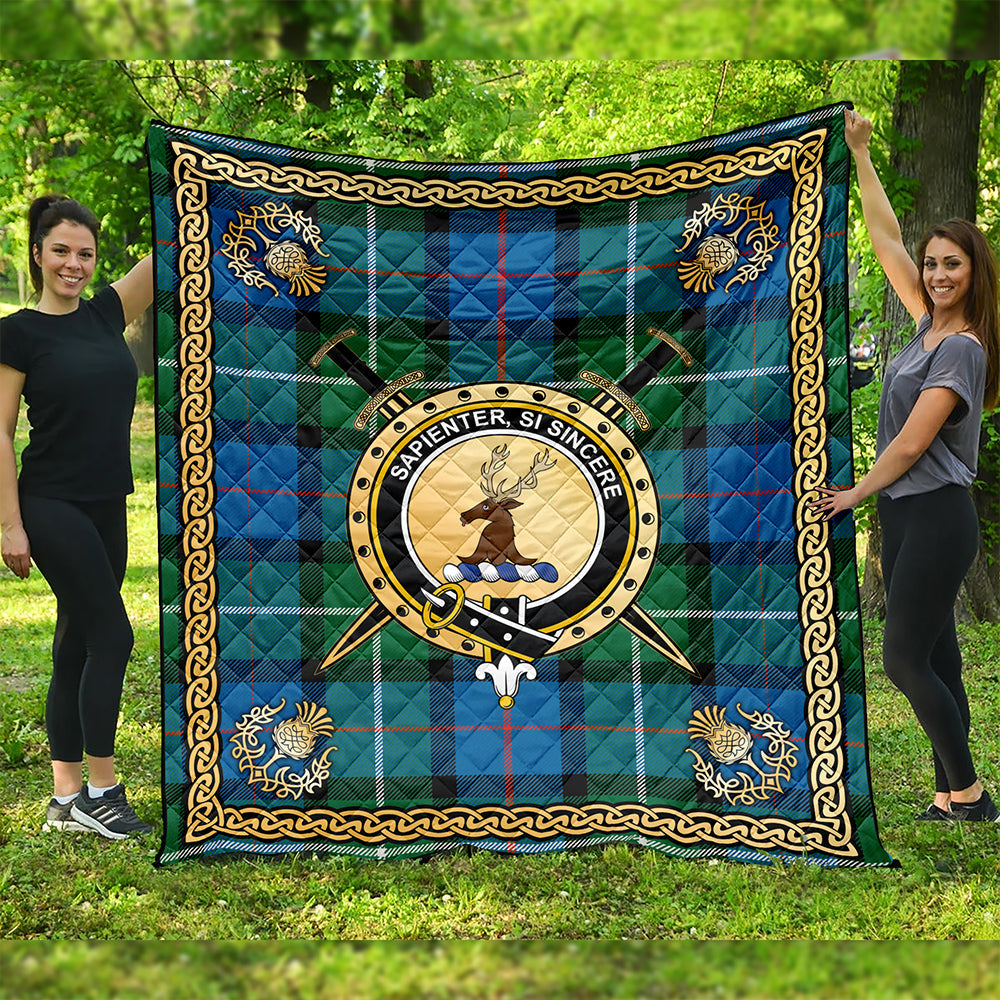 Davidson Ancient Tartan Crest T-shirt - Alba Celtic Style main image 1