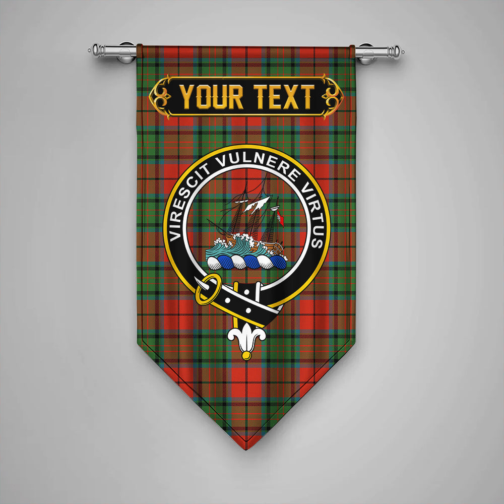 Scottish Tartan Nairn Modern Clan Badge Gonfalon Personalize main image 0