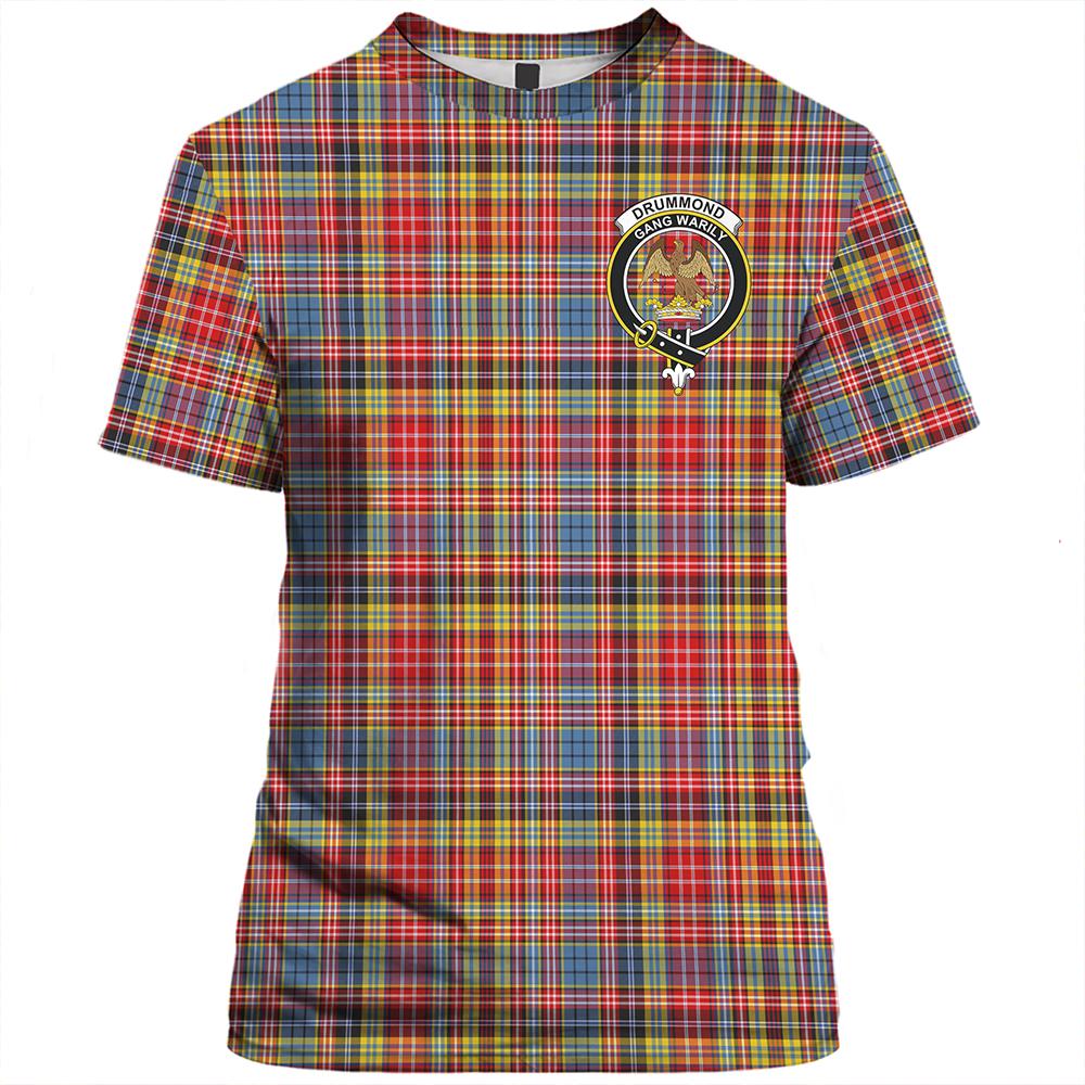 Drummond of Perth Tartan Classic Crest T-Shirt
