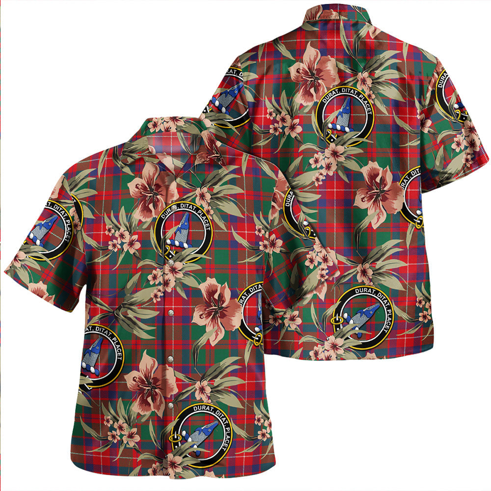 Scottish Tartan Lumsden of Clova Modern Clan Hawaiian Shirt Tropical Old Style main image 1