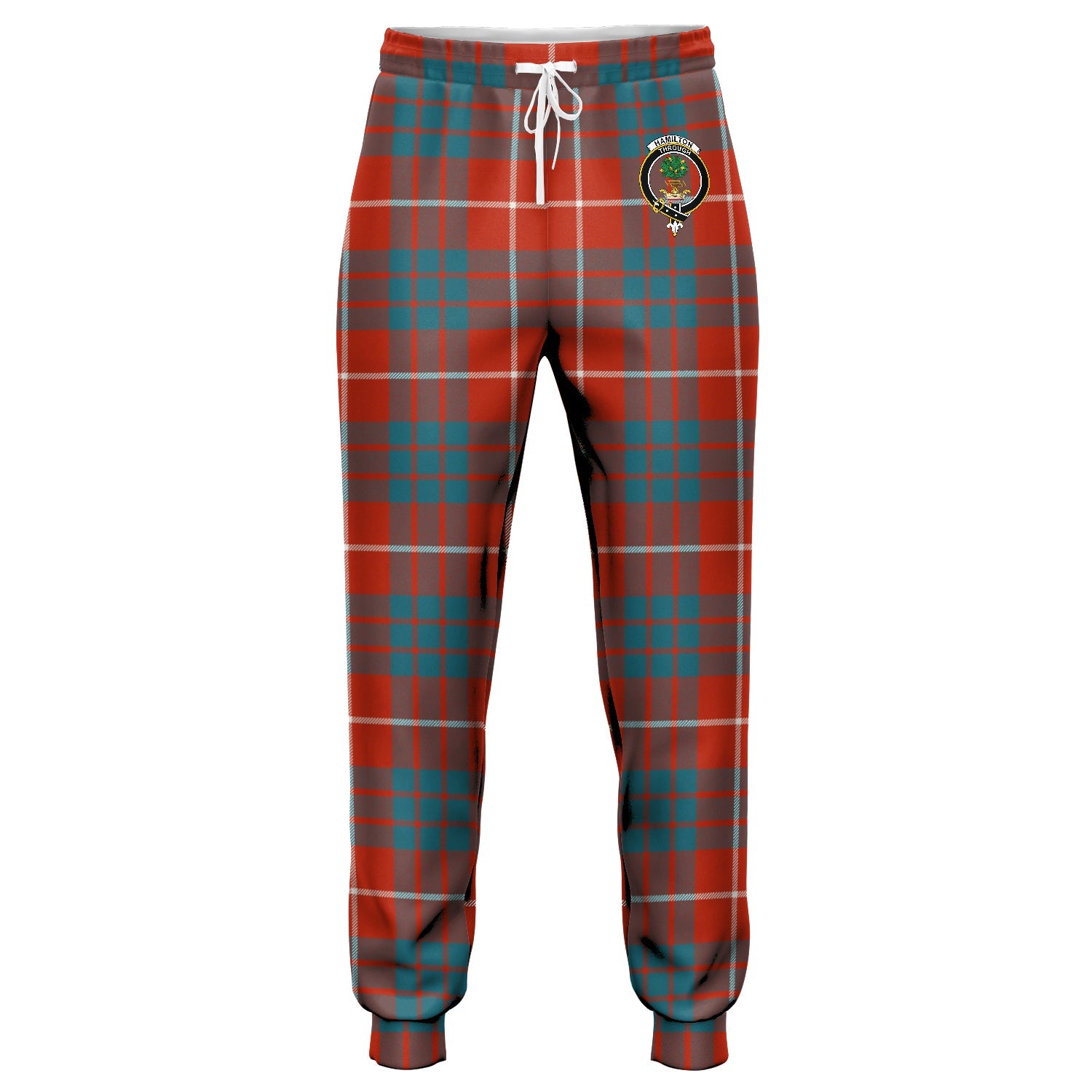 Craig Ancient Tartan Crest Jogger Sweatpants - Alba Celtic Style