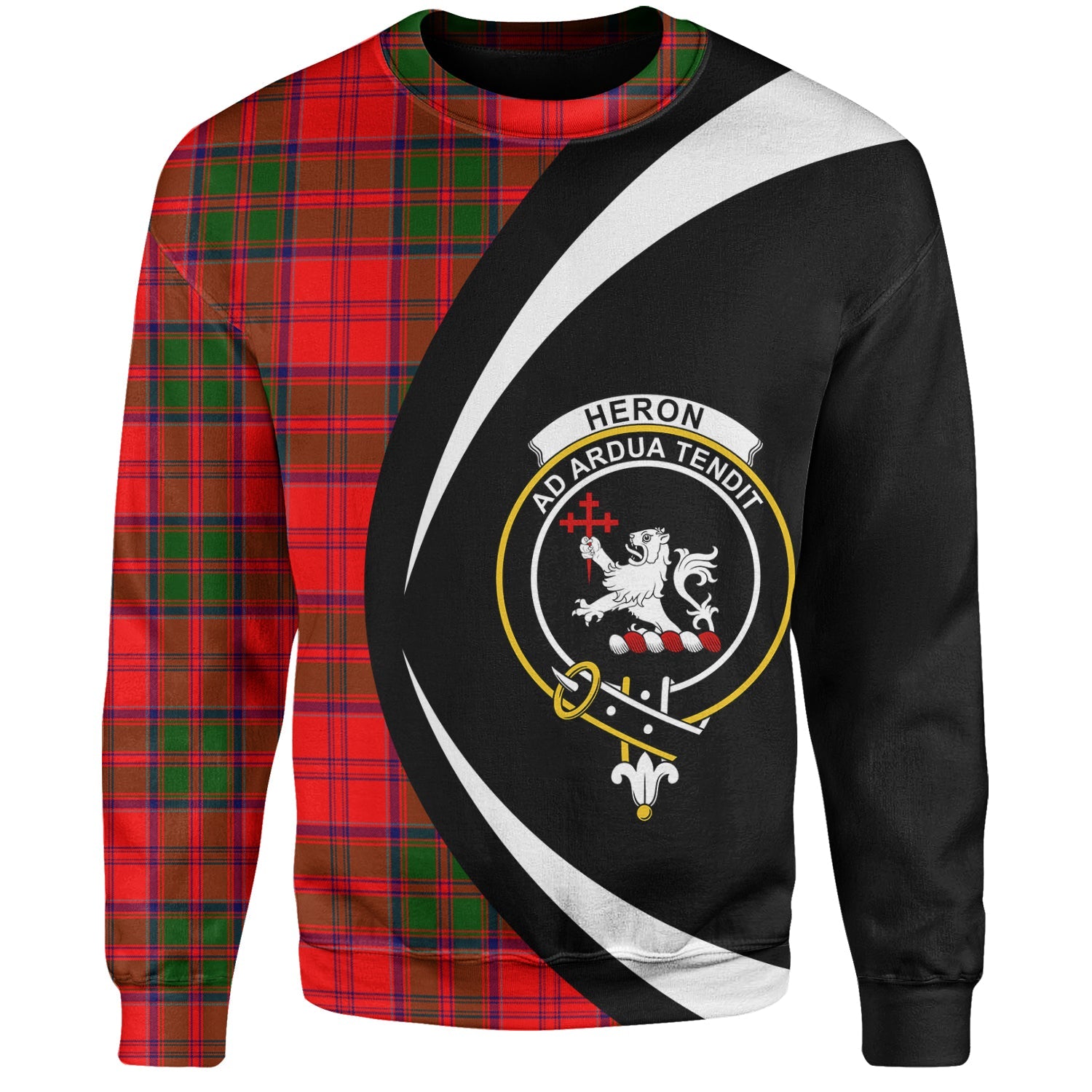 Scottish Tartan Norris (Norreys) Ancient Clan Crewneck Sweatshirt Plaid Style main image 1