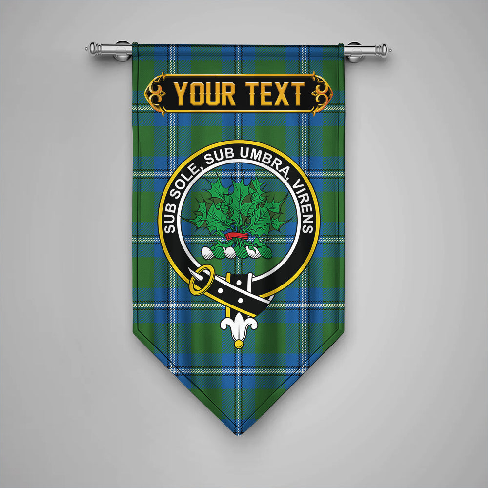 Scottish Tartan Irvine of Glentulchan Ancient Clan Circle Necklace Classic Style