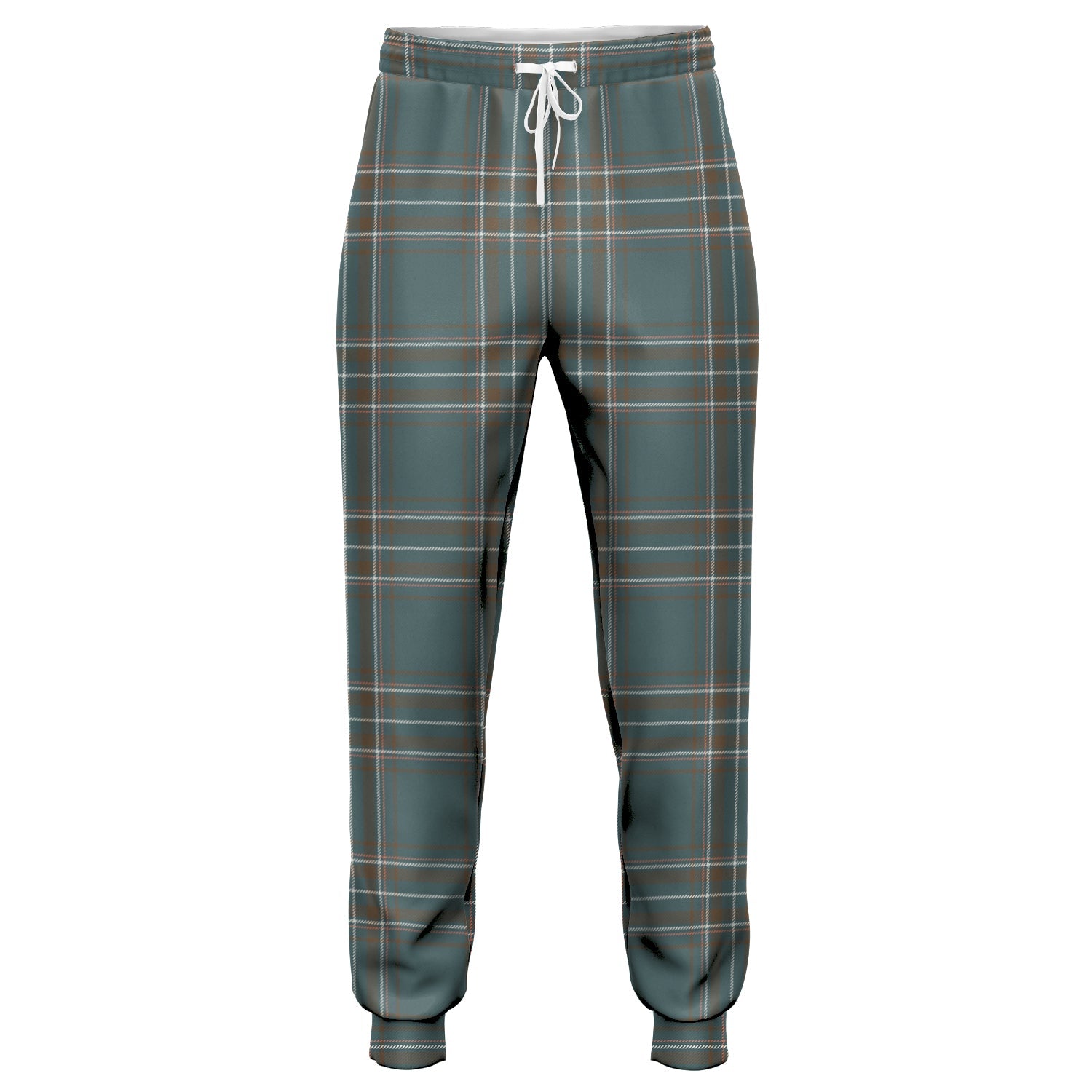 Campbell Faded Tartan Crest Jogger Sweatpants - Alba Celtic Style main image 1
