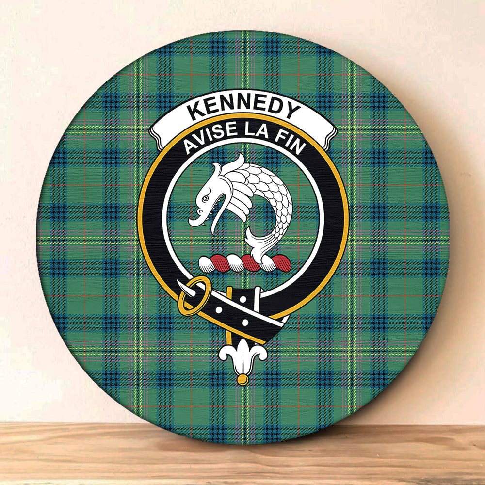 Kennedy Ancient Tartan Crest Quilt