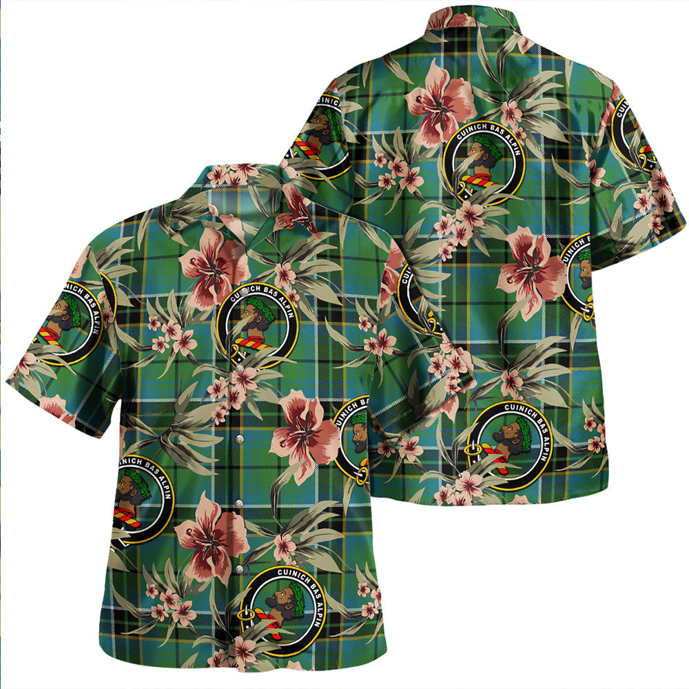 Scottish Tartan MacCallum Ancient Clan Hawaiian Shirt Plaid Style
