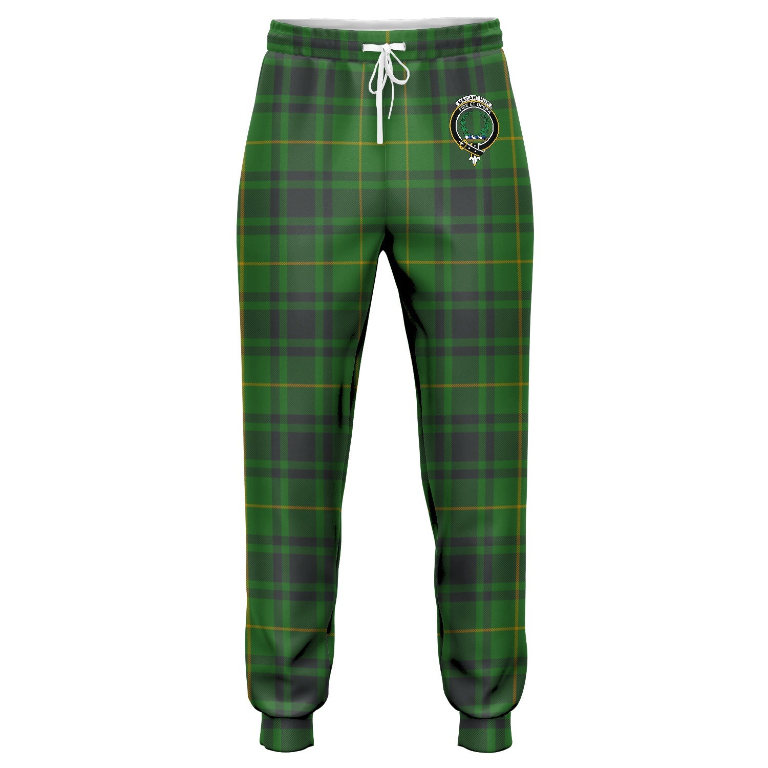 MacNab Ancient Tartan Crest Jogger Sweatpants - Alba Celtic Style