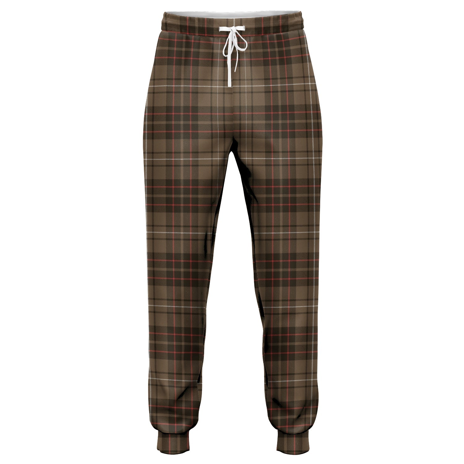 Robertson Weathered Tartan Crest Jogger Sweatpants - Alba Celtic Style main image 1