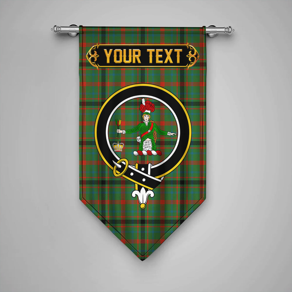 Scottish Tartan MacDonagh Weathered Clan Circle Necklace Classic Style