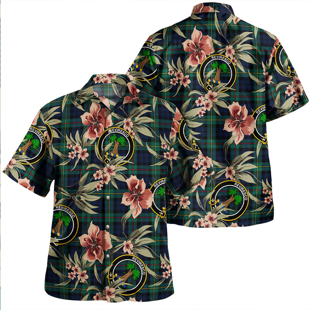 Scottish Tartan Lumsden of Clova Modern Clan Hawaiian Shirt Tropical Old Style main image 0