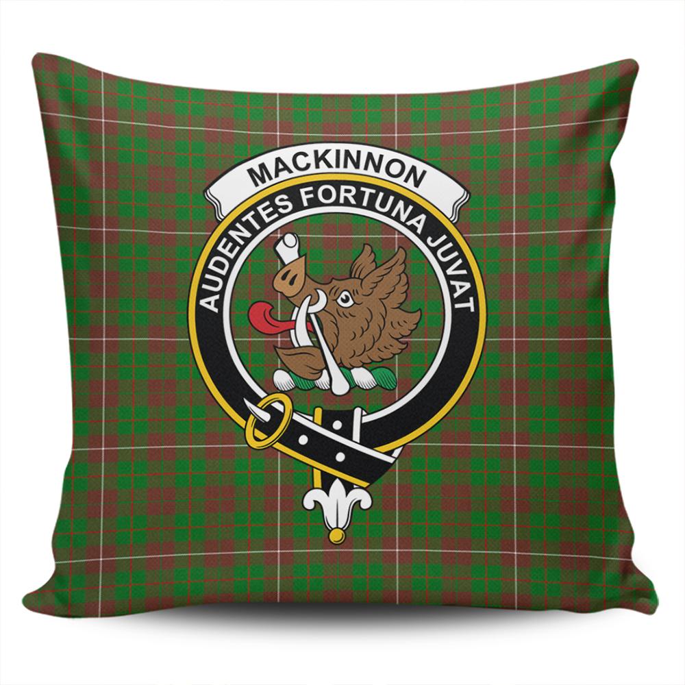 MacKintosh Hunting Modern Tartan Crest Garden Flag - Celtic Thistle Style main image 1