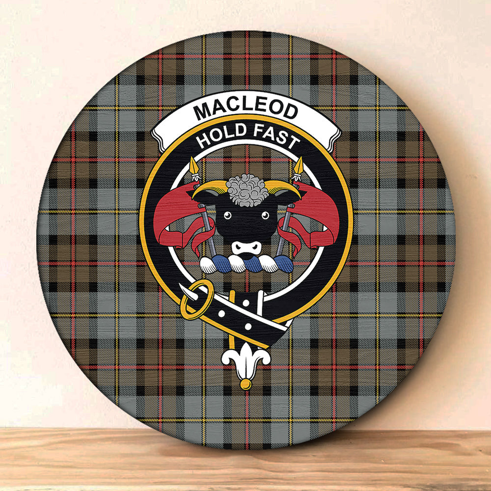 MacLeod of Harris Weathered Tartan - Military T-Shirt main image 1
