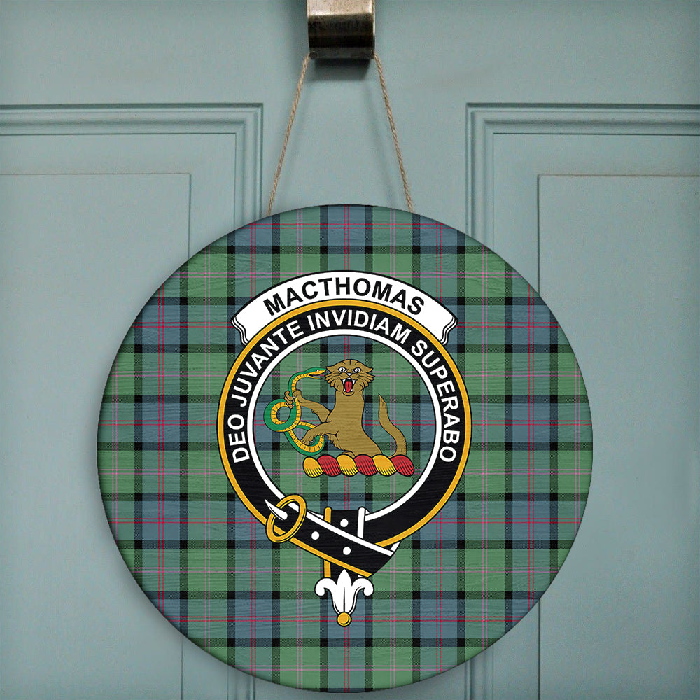 MacThomas Ancient Tartan Crest Apron