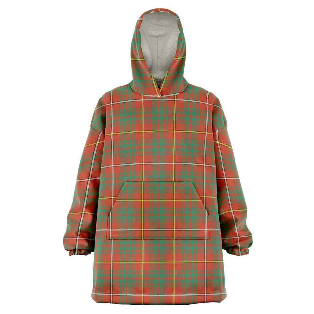 Bruce Modern Clan Half Of Tartan Hoodie main image 1
