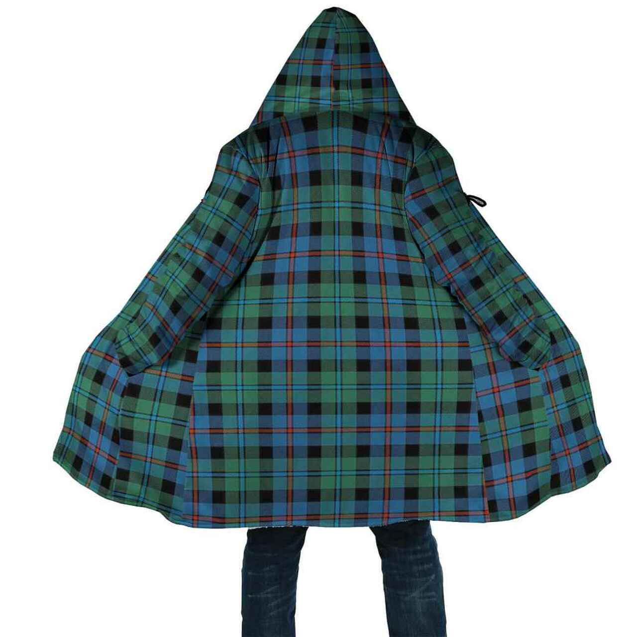 Campbell of Cawdor Ancient Clan Half Of Tartan Zipper Hoodie main image 1