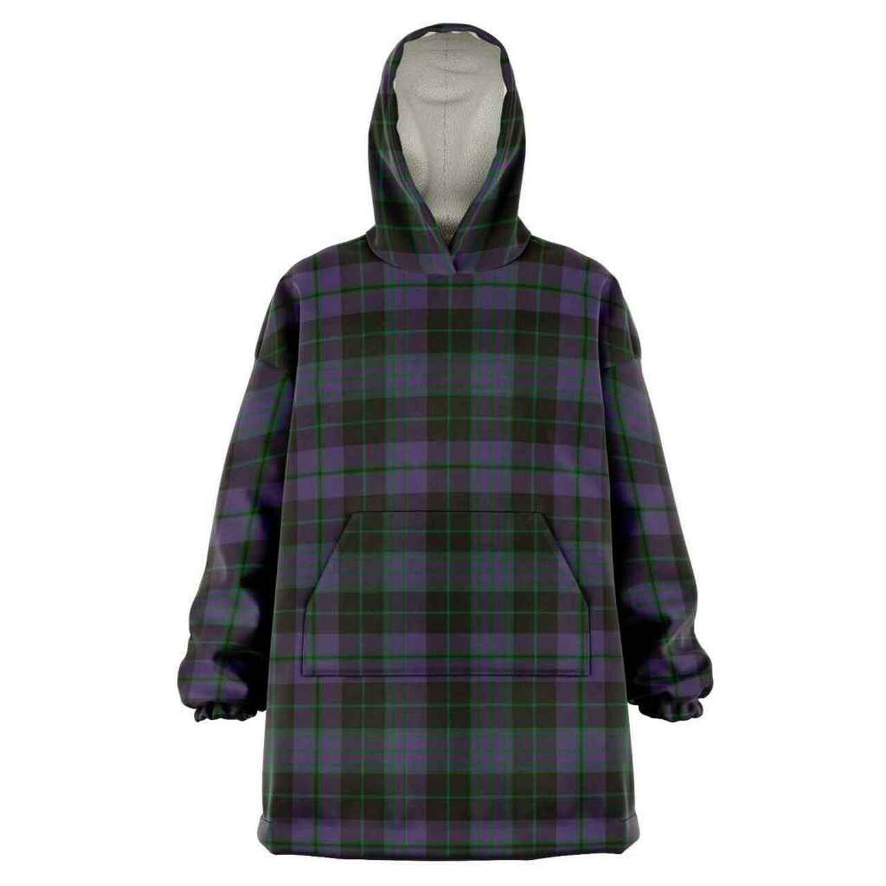 Garden Clan Half Of Tartan Zipper Hoodie main image 0