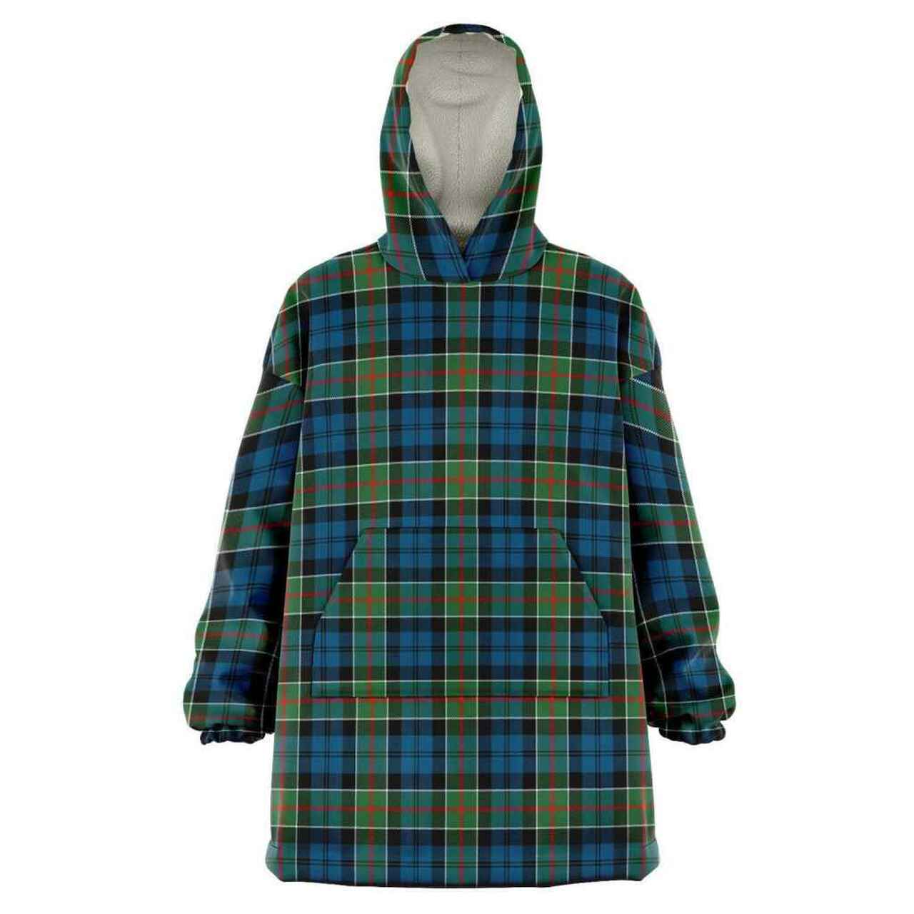 Arbuthnot Ancient Clan Half Of Tartan Hoodie main image 0