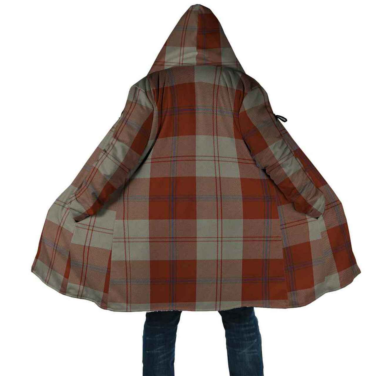 Davidson Dress Dancers Tartan Crest Zipper Hoodie - Half Of Me Style main image 1
