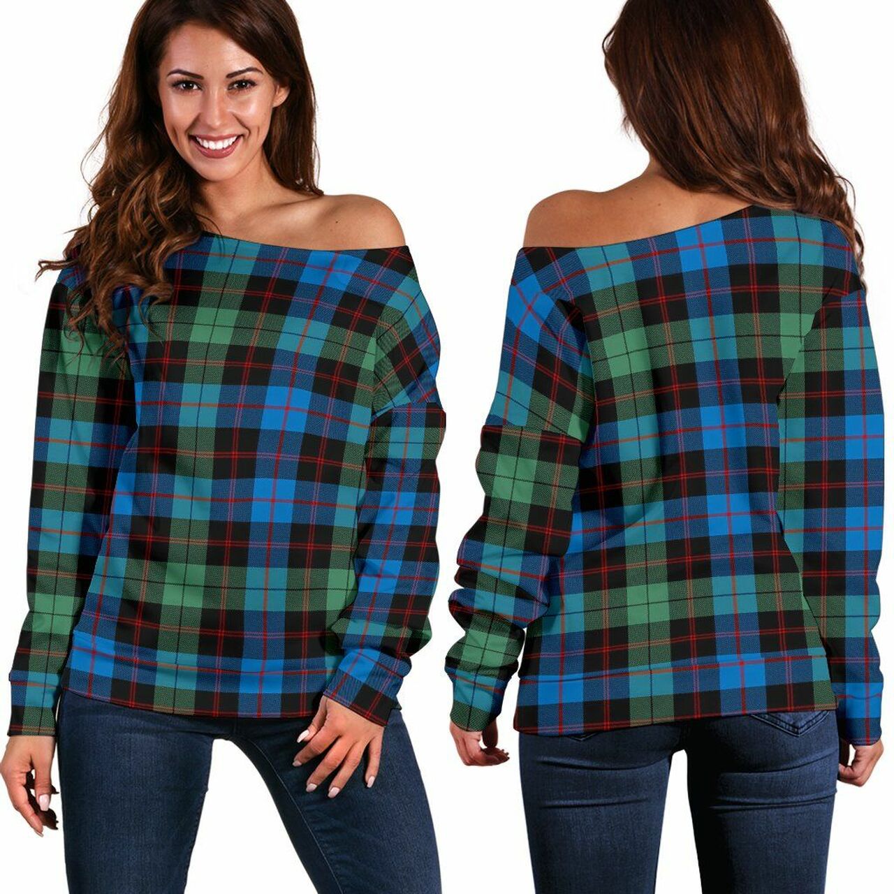 Guthrie Ancient Tartan Hoodie - Alba Celtic Style