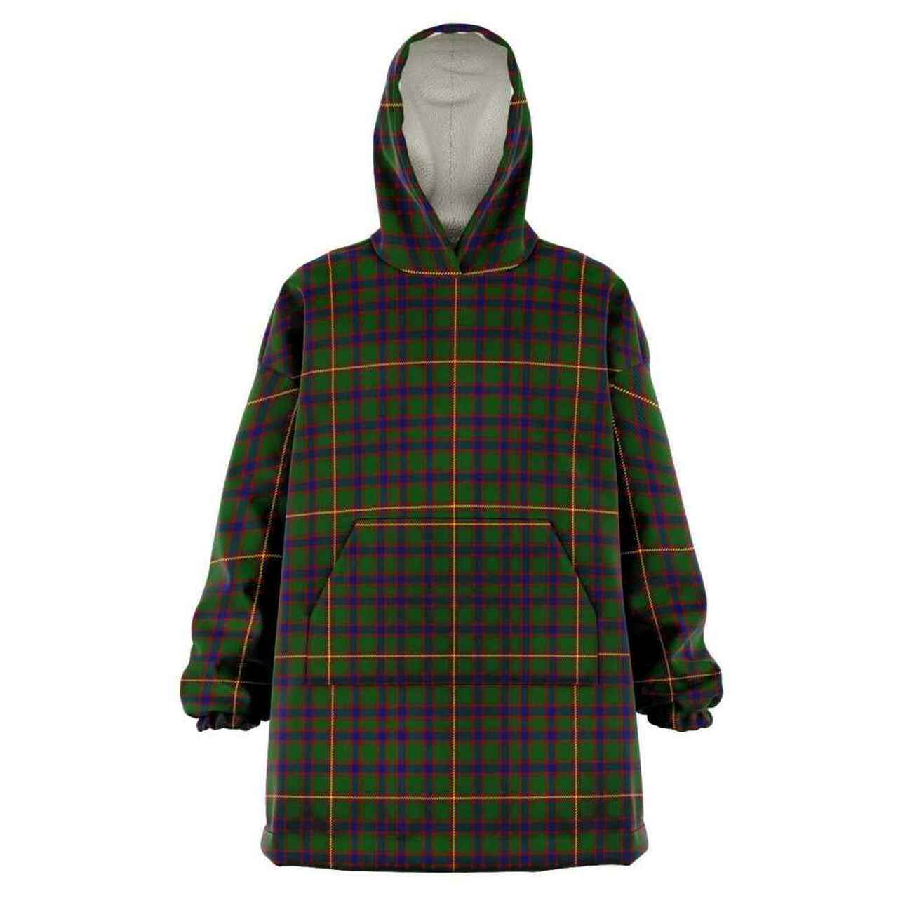 Blair Modern Clan Half Of Tartan Hoodie