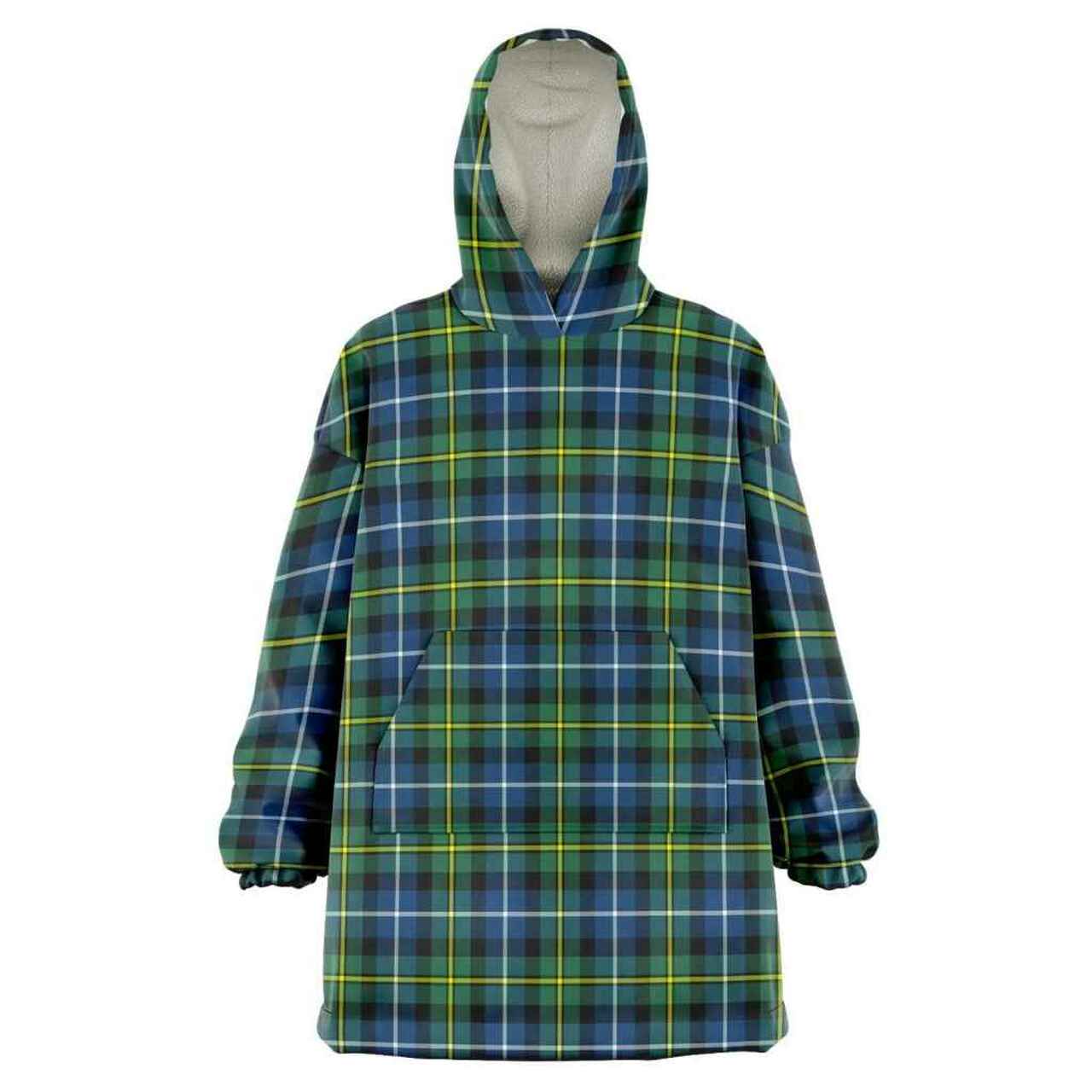 MacNeill of Barra Ancient Tartan Crest Sherpa Hoodie