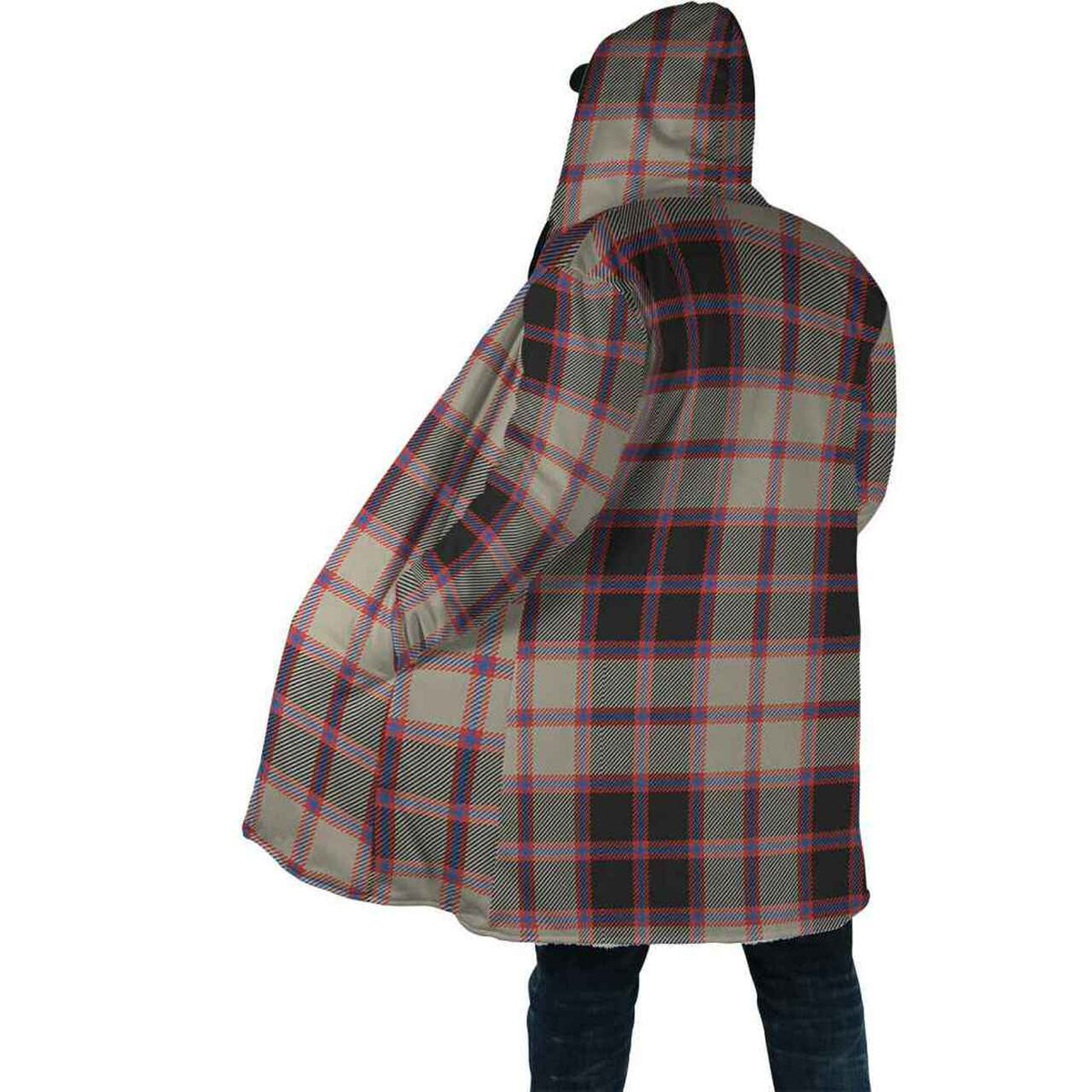 MacPherson Hunting Ancient Tartan Gold Courage Symbol Blanket - SP main image 1