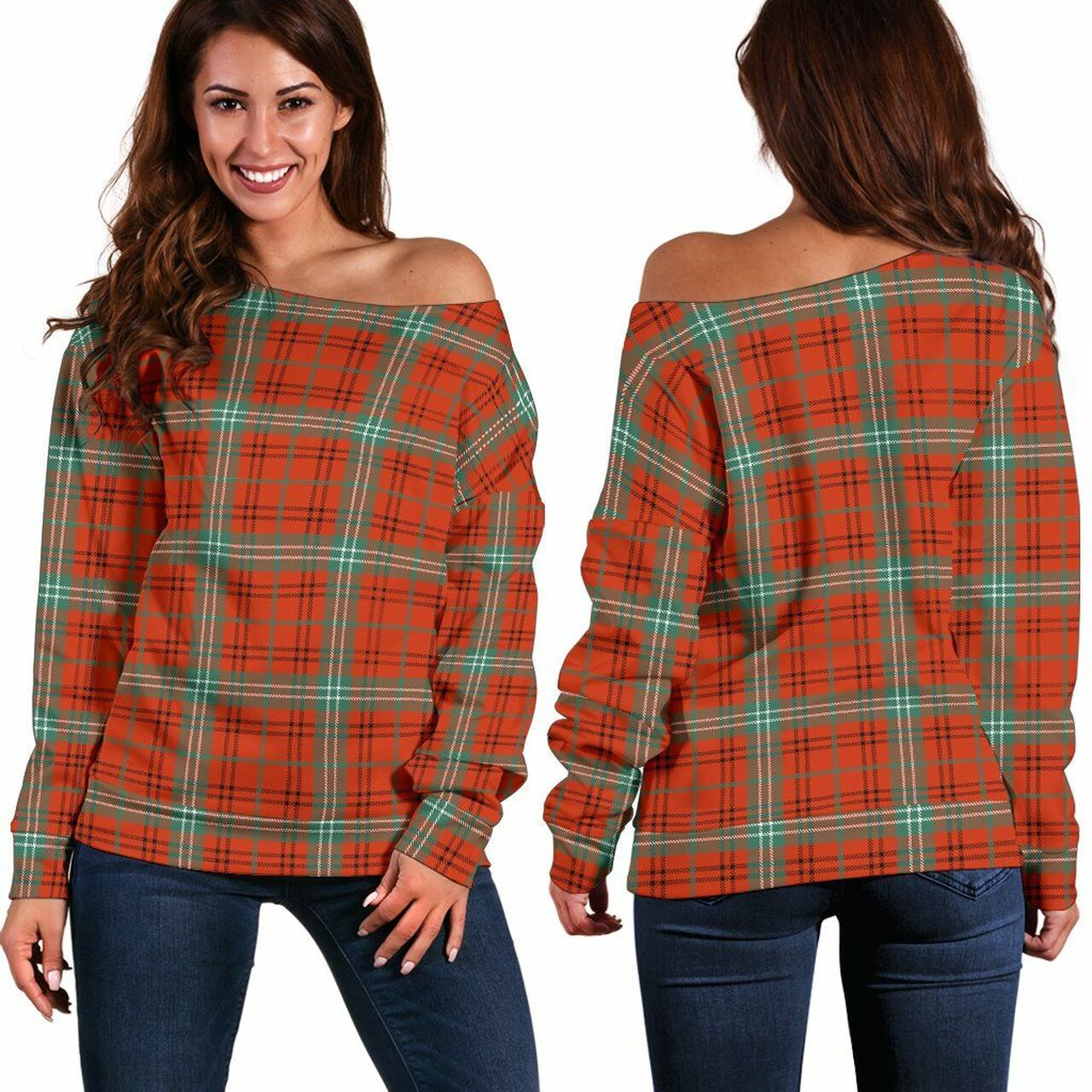 Morrison Red Ancient Tartan T-Shirt