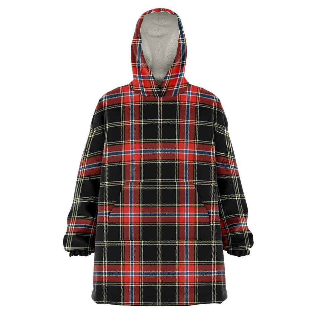 Norvel Clan Half Of Tartan Zipper Hoodie main image 1