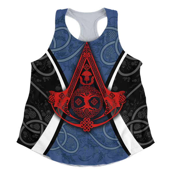 Scotland Women Tank Thistle Creed of the Celtic Highlands