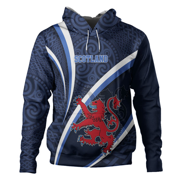 Scotland Hoodie Roaring Highland Pride Eternal Crest Power