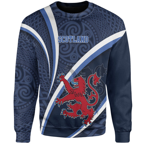 Scotland Sweatshirt Roaring Highland Pride Eternal Crest Power
