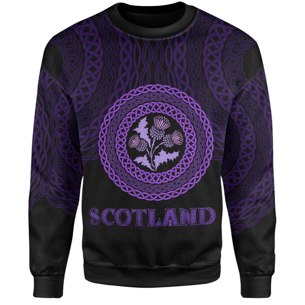 Scotland Sweatshirt Thistle Embrace of the Celtic Night