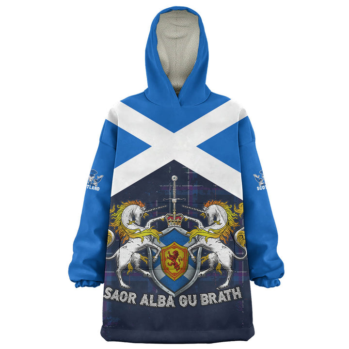 Scotland Snug Hoodie Saor Alba Unicorn Crest Edition