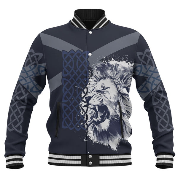 Scotland Baseball Jacket Majestic Pride The Celtic Guardian of Scotland
