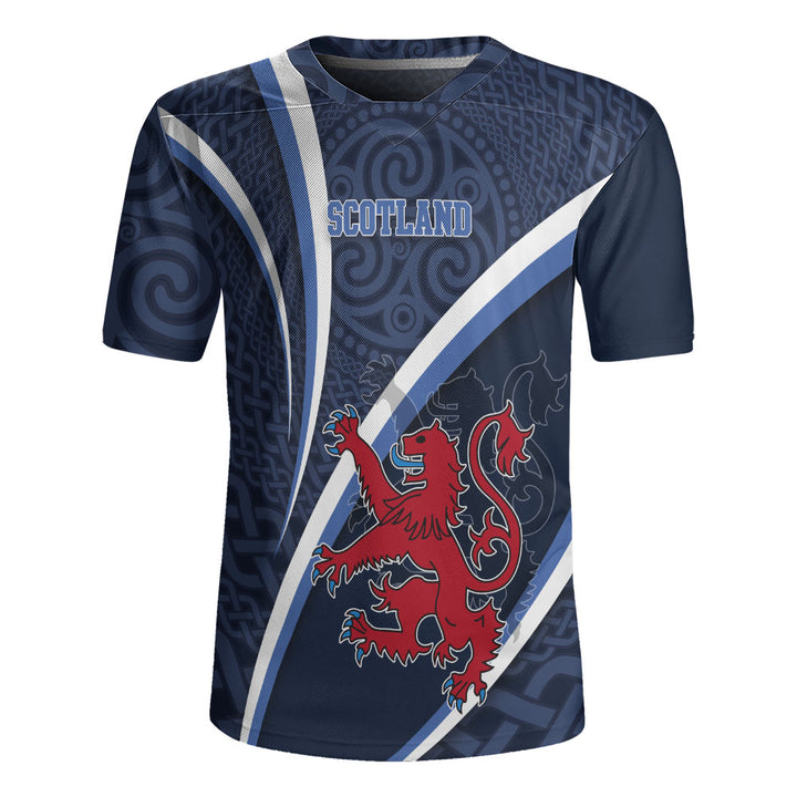 Scotland Rugby Jersey Roaring Highland Pride Eternal Crest Power