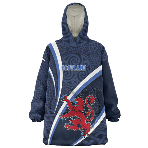 Scotland Snug Hoodie Roaring Highland Pride Eternal Crest Power