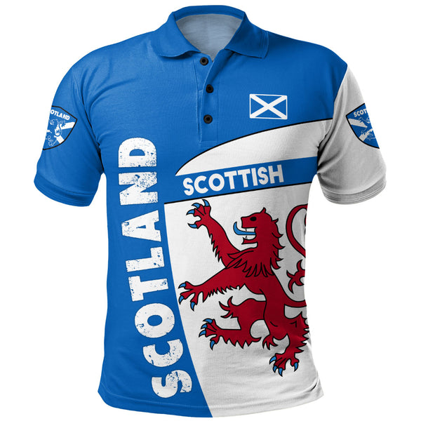 Scotland Polo Shirt Heritage Lion Rampant