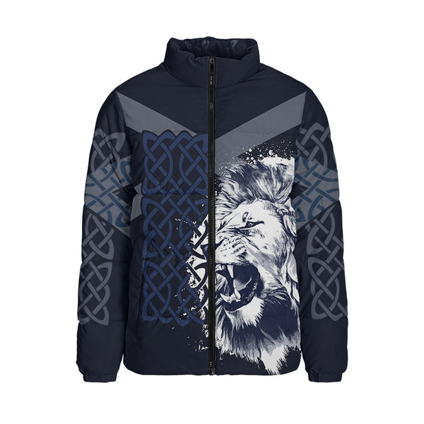 Scotland Padded Jacket Majestic Pride The Celtic Guardian of Scotland