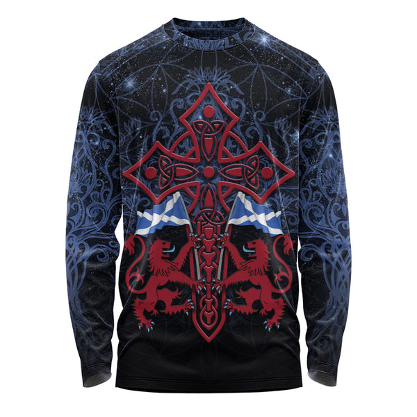 Scotland Long Sleeve T-Shirt Celestial Guardians