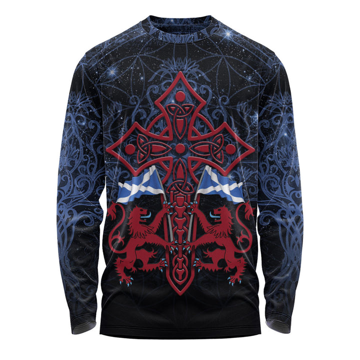 Scotland Long Sleeve T-Shirt Celestial Guardians
