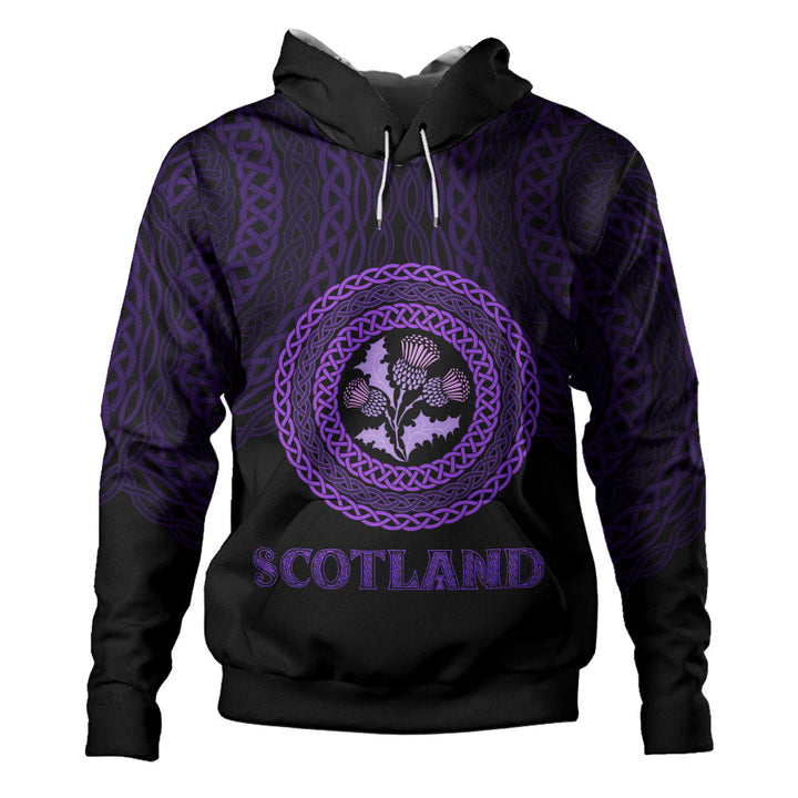 Scotland Hoodie Thistle Embrace of the Celtic Night