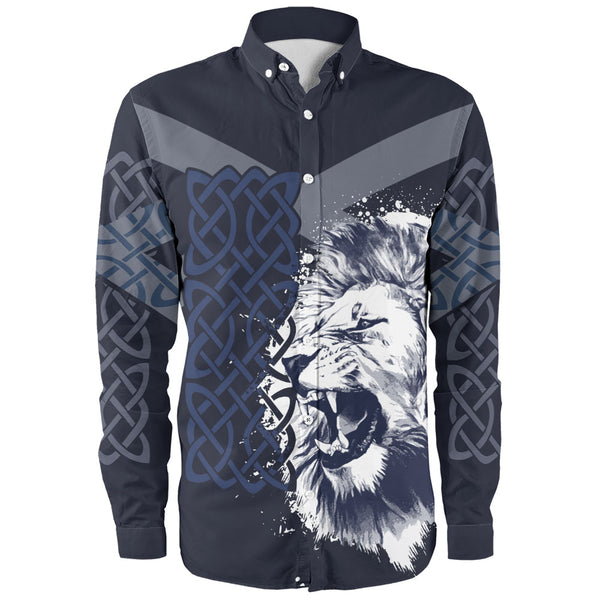 Scotland Long Sleeve Shirt Majestic Pride The Celtic Guardian of Scotland