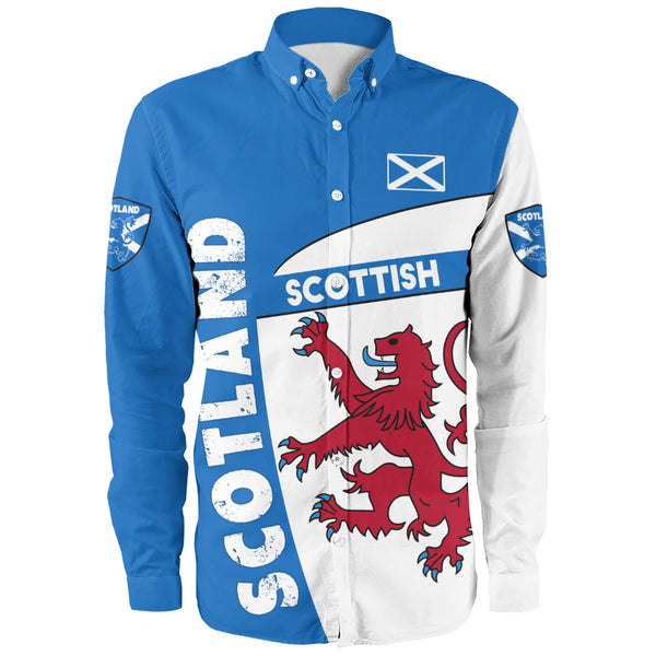 Scotland Long Sleeve Shirt Heritage Lion Rampant