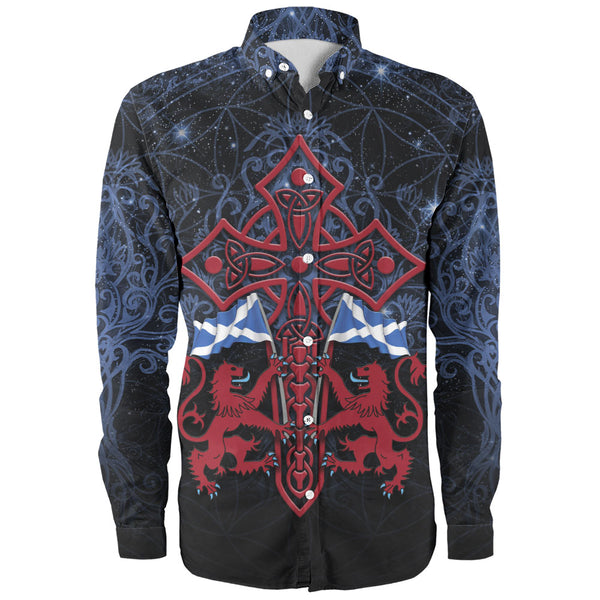 Scotland Long Sleeve Shirt Celestial Guardians