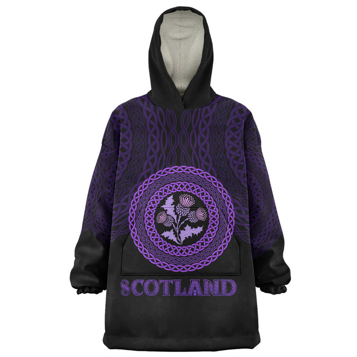 Scotland Snug Hoodie Thistle Embrace of the Celtic Night