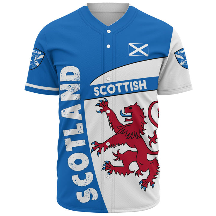 Scotland Baseball Shirt Heritage Lion Rampant